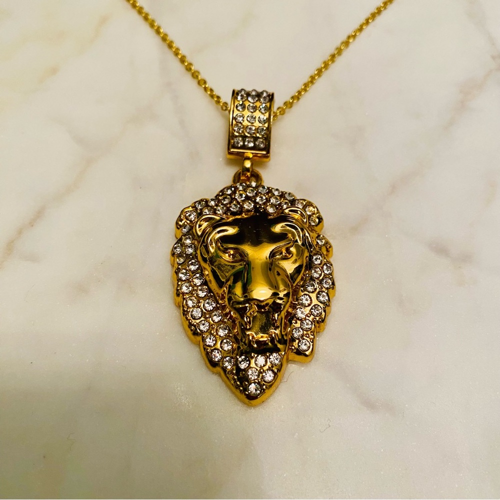 NYUK Lion Bling Necklace